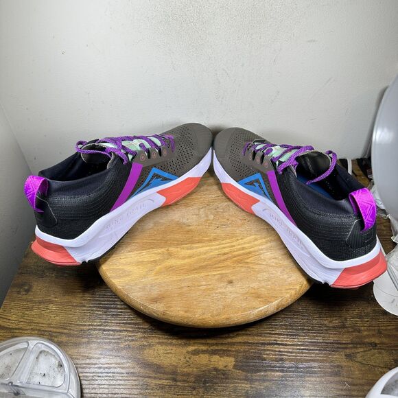 Nike ZoomX Zegama Trail Shoes Mens Size 14 Black Purple Blue Pink DH0623-002 New